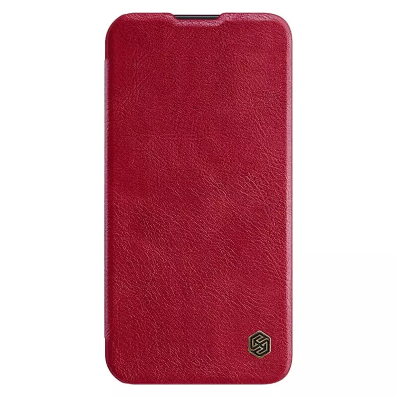 Husa Samsung Galaxy S23 Plus Nillkin QIN Pro Leather, rosu