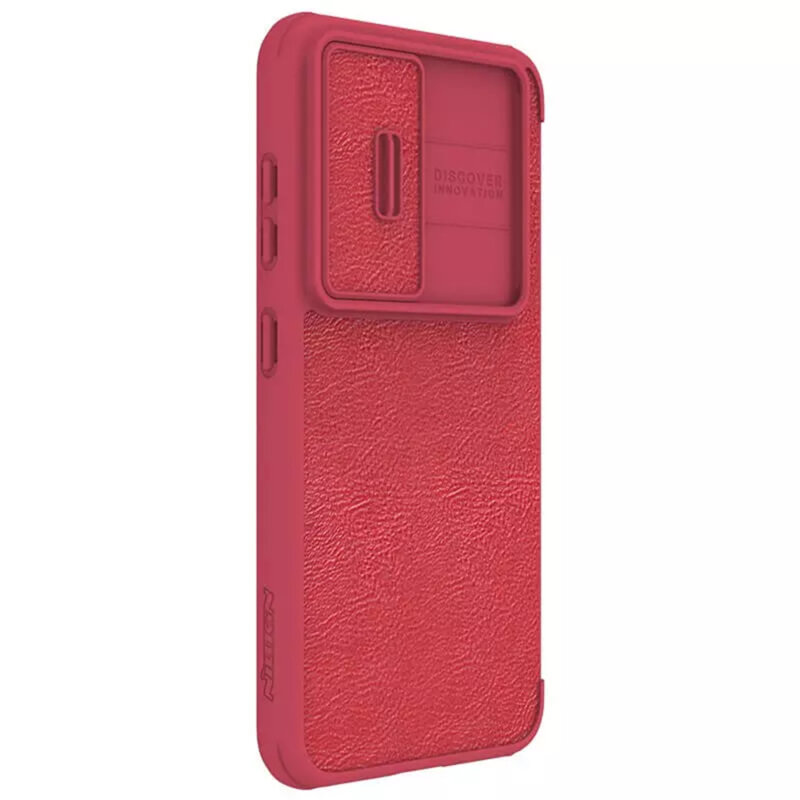 Husa Samsung Galaxy S23 Plus Nillkin QIN Pro Leather, rosu