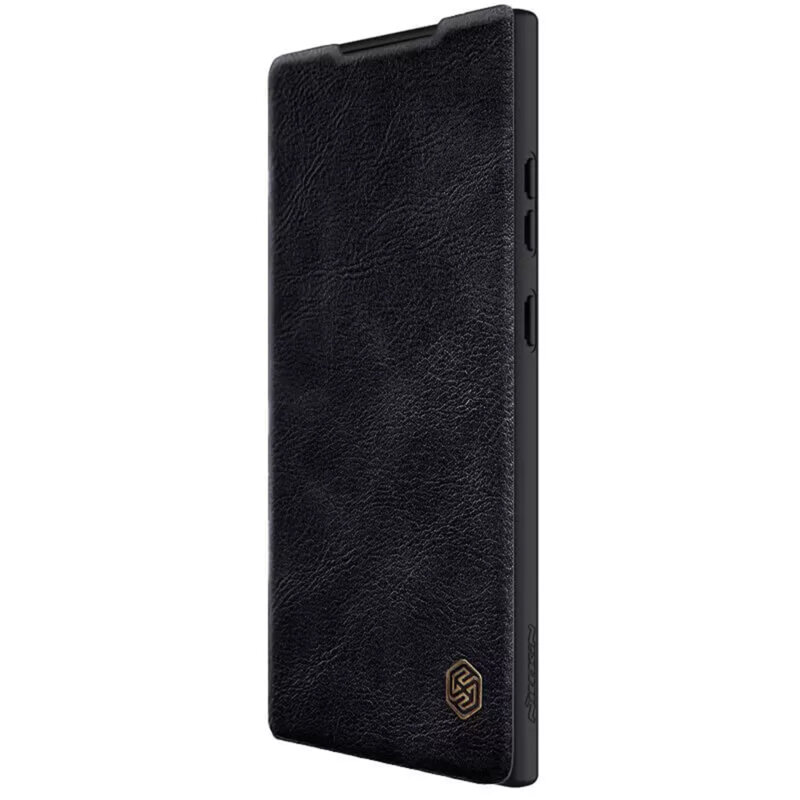 Husa Samsung Galaxy S23 Ultra Nillkin QIN Pro Leather, negru