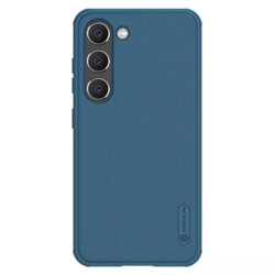 Husa Samsung Galaxy S23 Plus Nillkin Super Frosted Shield Pro, albastru