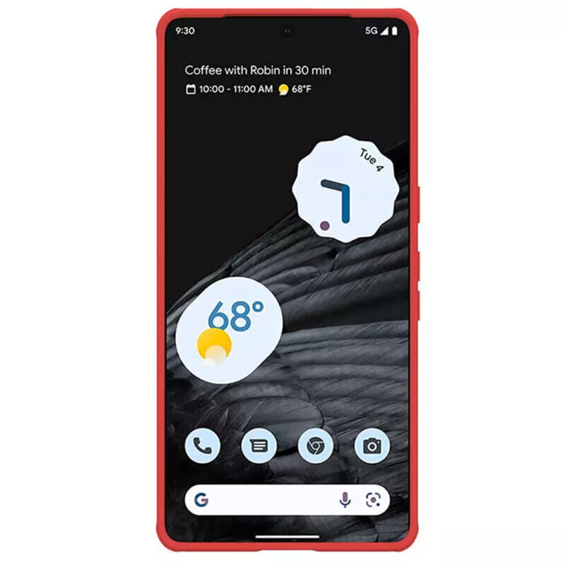 Husa Google Pixel 7 Pro Nillkin Super Frosted Shield Pro, rosu
