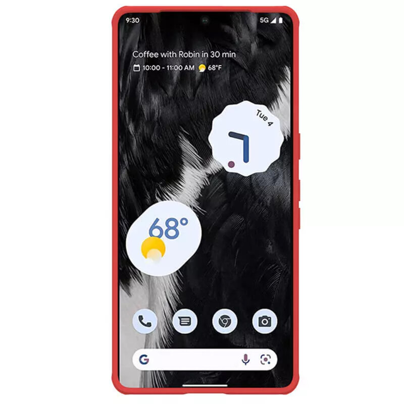 Husa Google Pixel 7 Nillkin Super Frosted Shield Pro, rosu