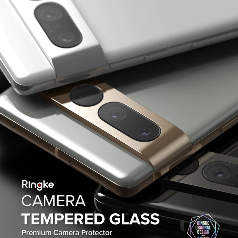 [Pachet 3x] Folie sticla camera Google Pixel 7 Pro Ringke Camera Protector, transparenta