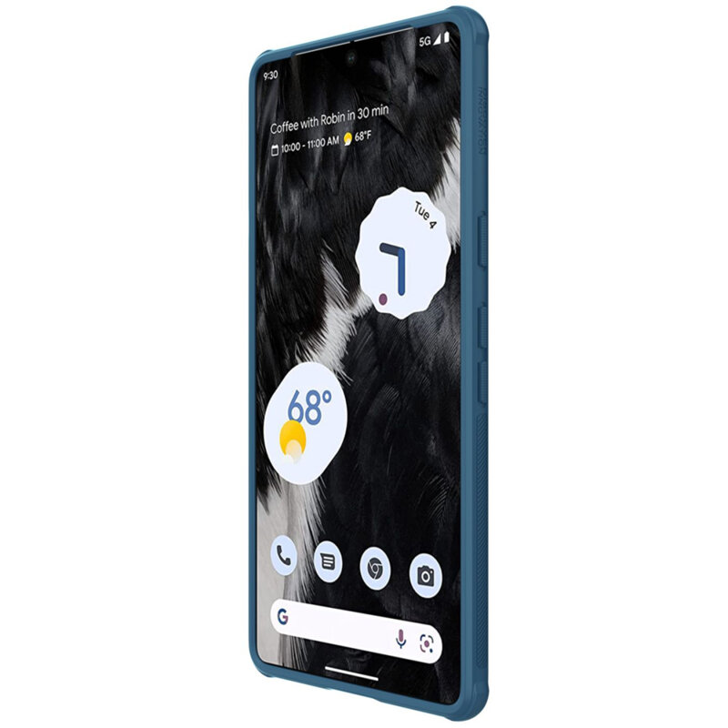 Husa Google Pixel 7 Nillkin Super Frosted Shield Pro, albastru