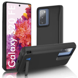 Husa cu baterie Samsung Galaxy S20 FE Techsuit Power Pro, 5000mAh, negru