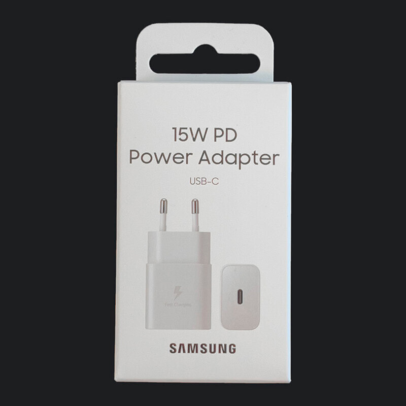 Incarcator Samsung Fast Charging, 15W PD AFC, alb, EP-T1510NWEGEU, blister