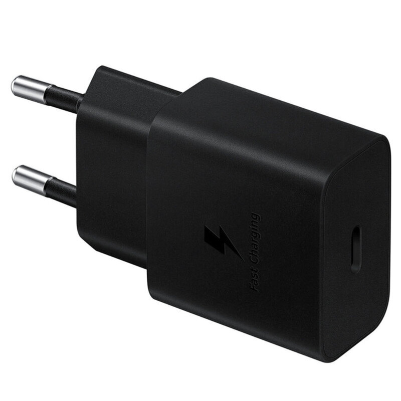 Incarcator Samsung tip C + cablu Type-C 15W, negru, EP-T1510XBEGEU