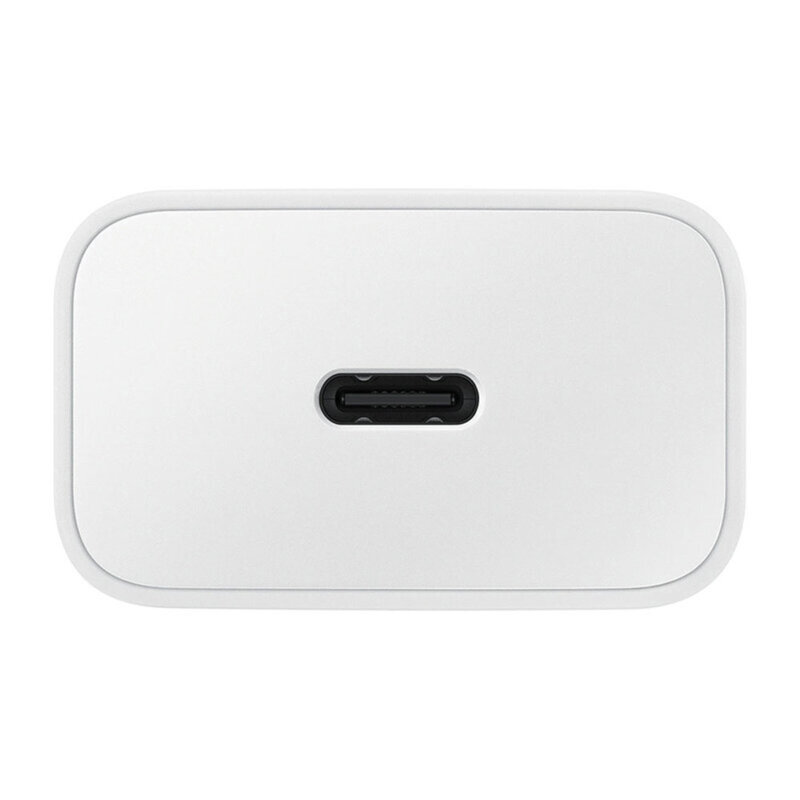 Incarcator Samsung tip C + cablu Type-C 15W, alb, EP-T1510XWEGEU, blister