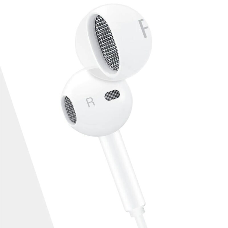 Casti audio tip C cu fir originale Huawei CM33, alb, blister
