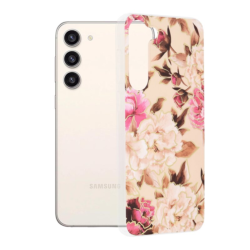 Husa Samsung Galaxy S23 Plus Techsuit Marble, Mary Berry Nude