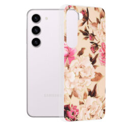 Husa Samsung Galaxy S23 Techsuit Marble, Mary Berry Nude