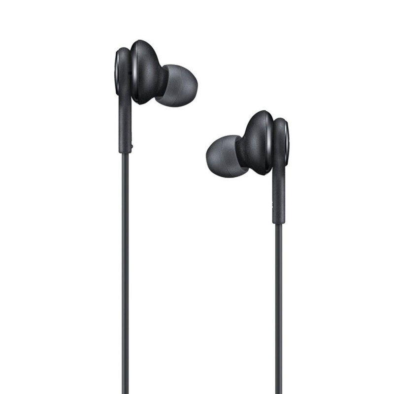 Casti in-ear originale Samsung AKG, Type-C, microfon, negru, EO-IC100BBEGEU, blister