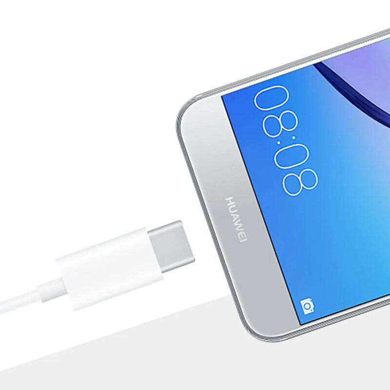 Casti audio Type-C cu fir Huawei CM33, alb, bulk