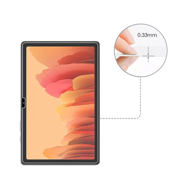 Folie sticla Samsung Galaxy Tab A7 10.4 2020 T500/T505 Lito 9H Tempered Glass, transparenta