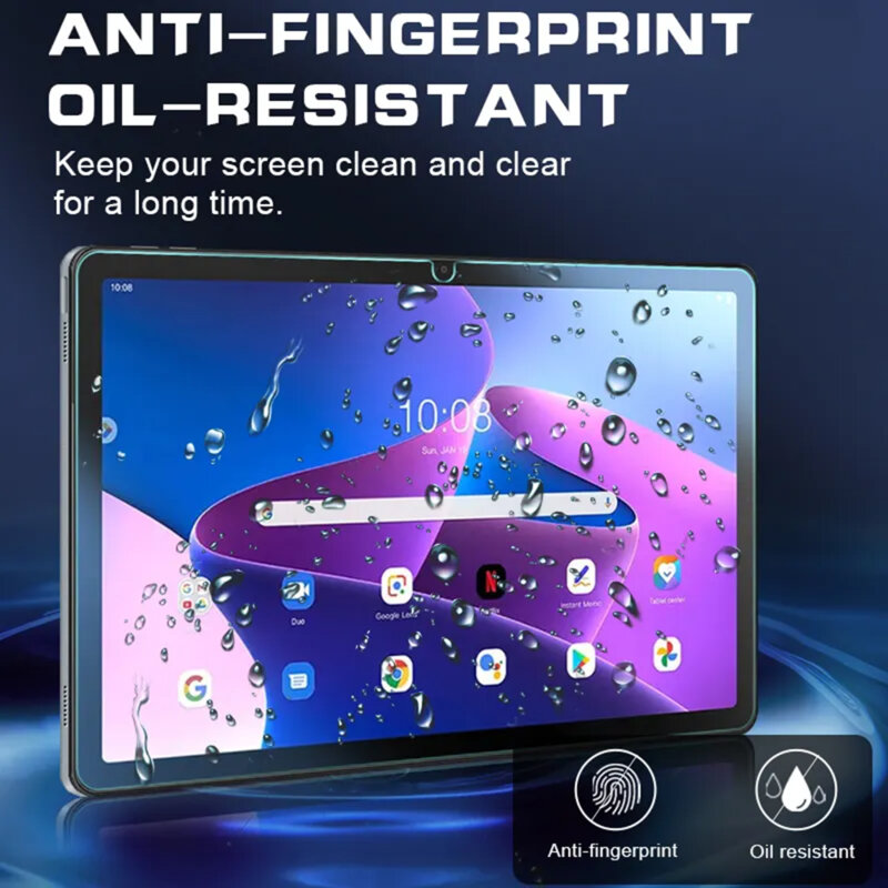 Folie sticla Lenovo Tab M10 Plus Gen 3 TB-125F/TB-128F Lito 9H Tempered Glass, transparenta