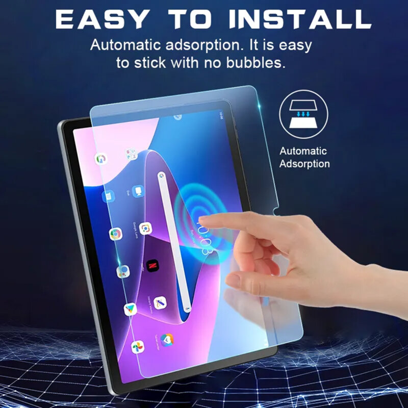 Folie sticla Lenovo Tab M10 Plus Gen 3 TB-125F/TB-128F Lito 9H Tempered Glass, transparenta