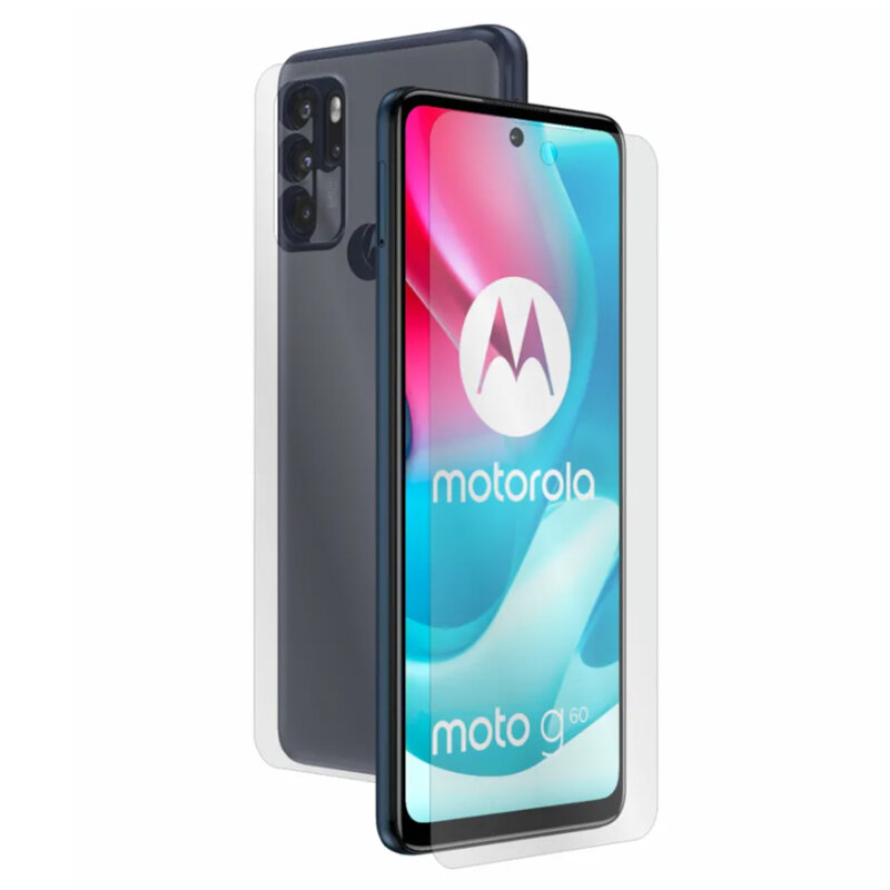 Folie 360° Motorola Moto G60 Alien Surface ecran, spate, laterale, camera, transparenta