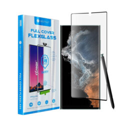 Folie Samsung Galaxy S22 Ultra 5G Bestsuit Full Cover Hot Bending, negru