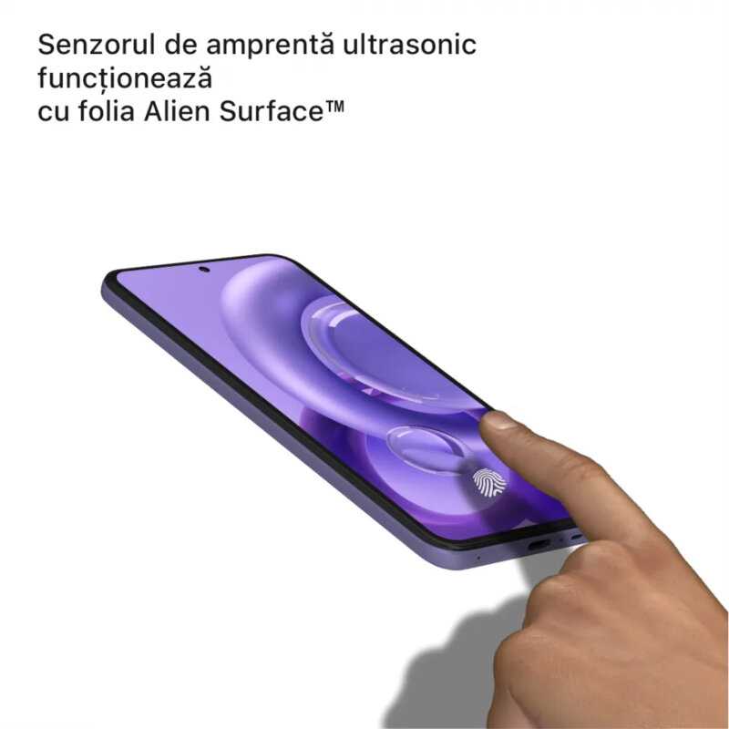 Folie regenerabila Motorola Edge 30 Neo Alien Surface Case Friendly, transparenta