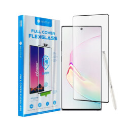 Folie Samsung Galaxy Note 10 5G Bestsuit Fullcover Flexible Glass 9H Hot Bending V1 - Negru