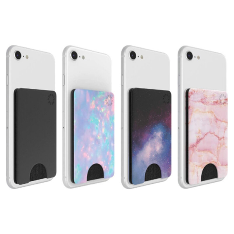 Popsockets original, PopWallet, White Marble