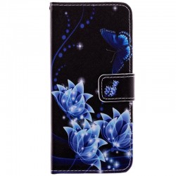 Husa Samsung Galaxy S8 Book Blue Flowers