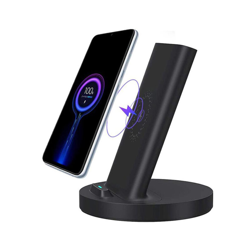 Incarcator Wireless Xiaomi 20W original Qi, negru, WPC02ZM