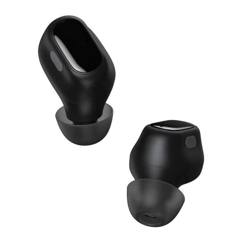 Casti Bluetooth 5.3 Baseus WM01, TWS earbuds, negru, NGTW240001