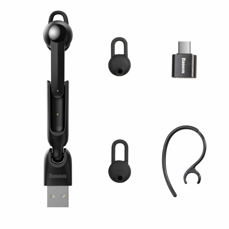 Casca Bluetooth 5.0+USB Docking station Baseus A05, NGA05-01