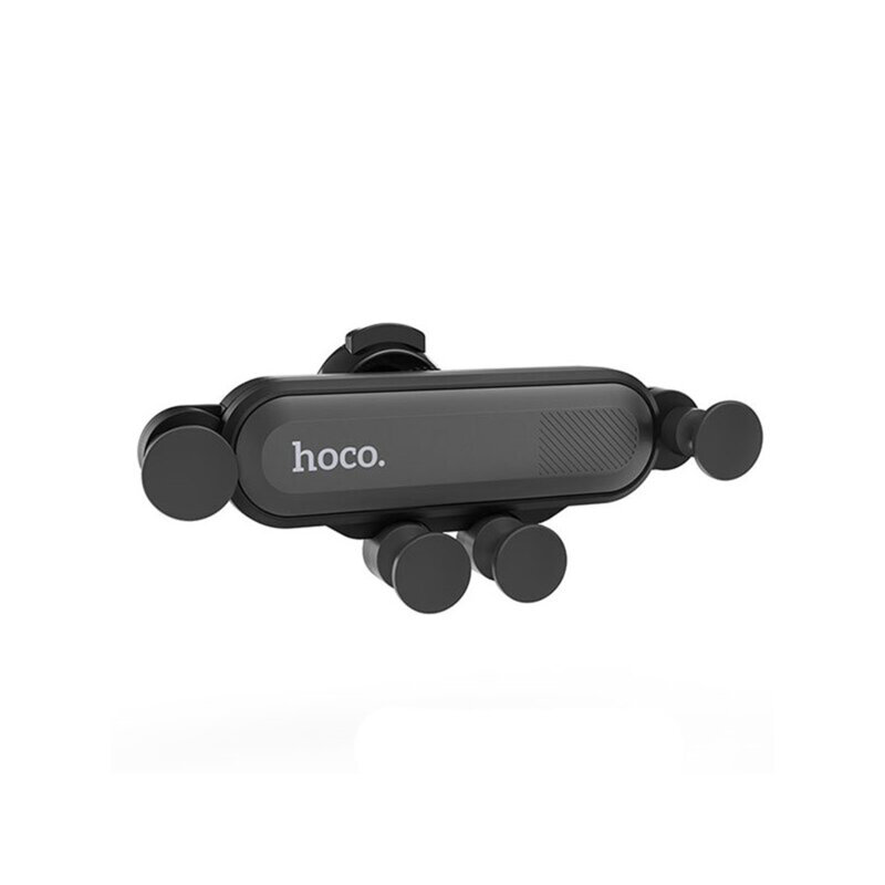 Suport auto grila ventilatie pentru telefon Hoco CA51, negru