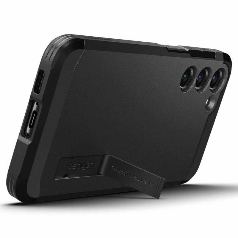 Husa Samsung Galaxy S23 Spigen Tough Armor, negru