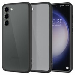 Husa Samsung Galaxy S23 Plus Spigen Ultra Hybrid, negru frost