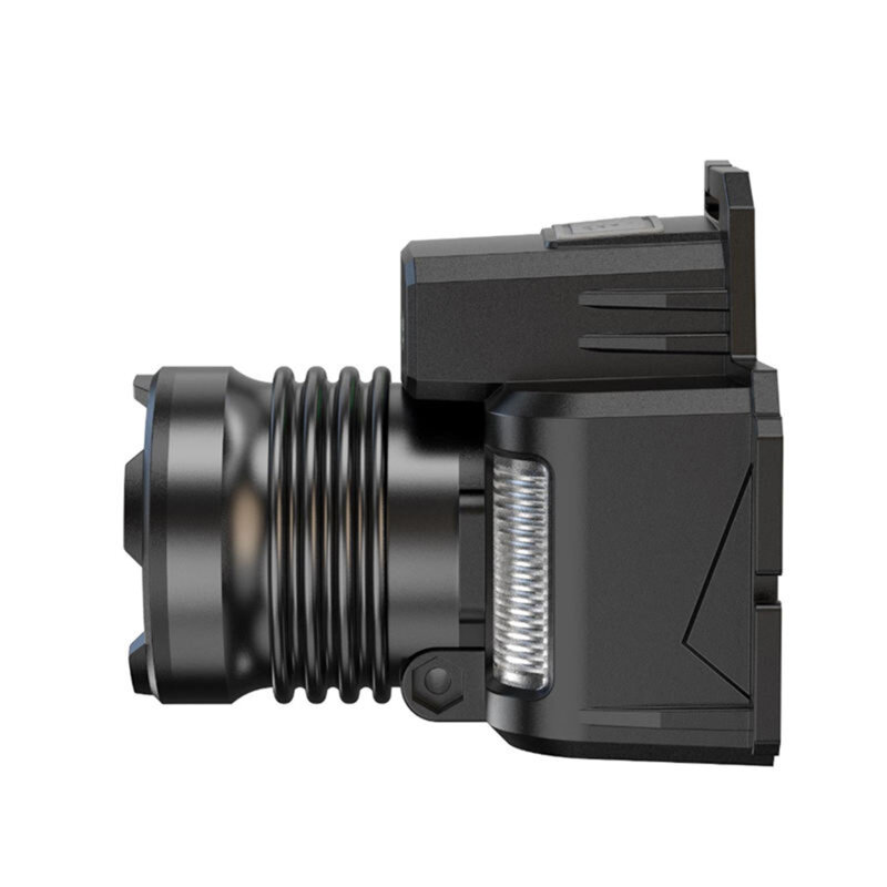 Lampa de cap cu LED 30W, 3 culori Techsuit, negru, HL-A-02