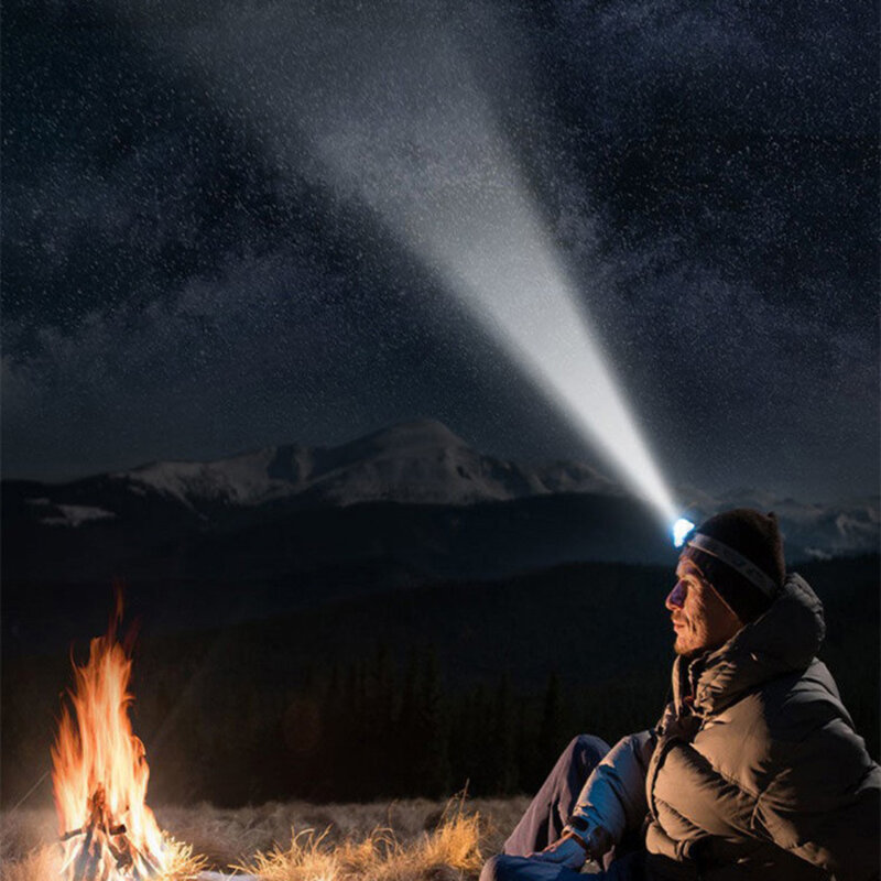 Lanterna de cap reincarcabila LED Techsuit, HL-B-02