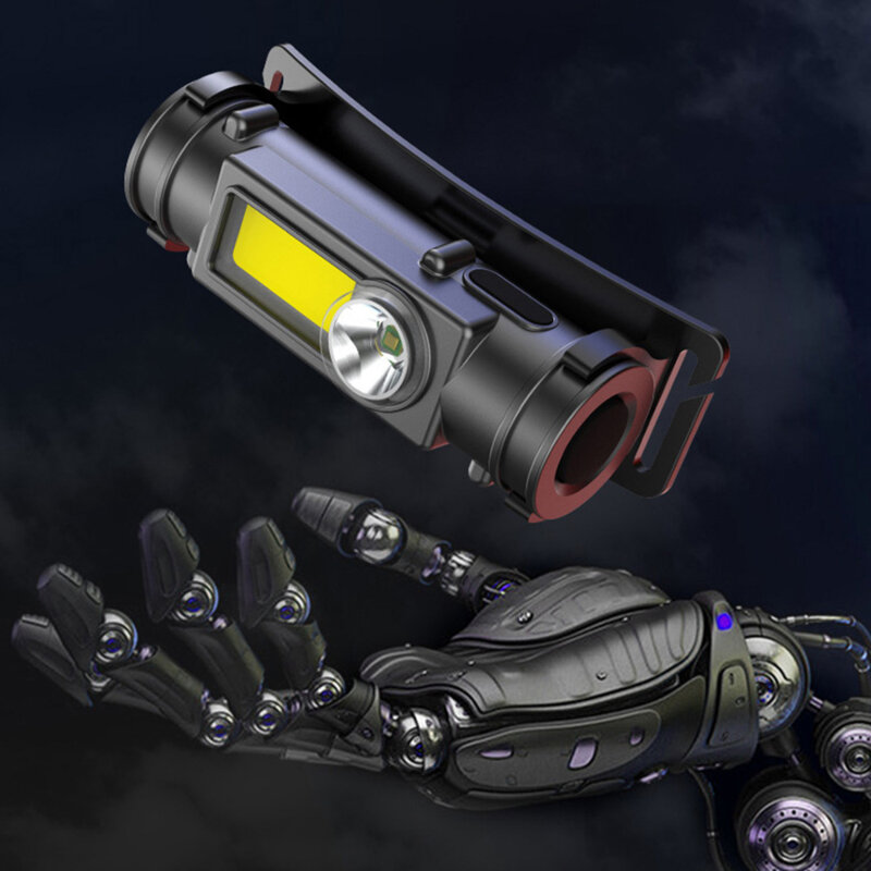 Lampa de cap cu LED profesionala Techsuit, negru, HL-B-04