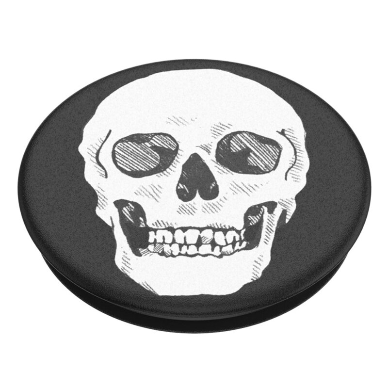 Popsockets original, suport cu functii multiple, Shaky Bones White