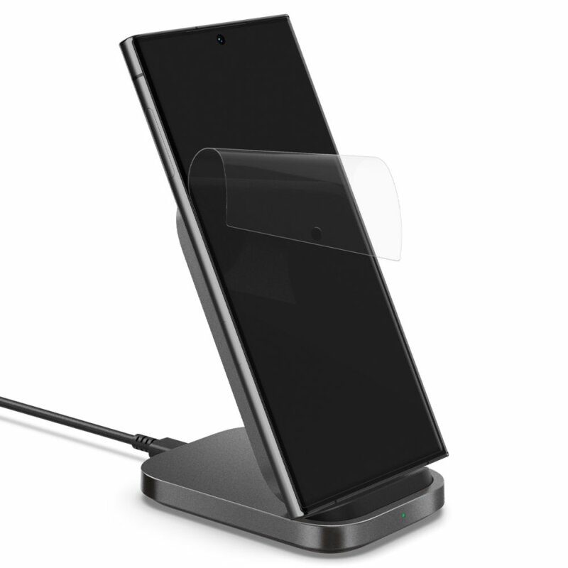 [Pachet 2x] Folie Samsung Galaxy S23 Ultra Spigen Neo Flex, transparenta