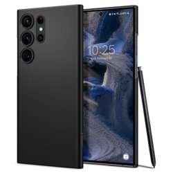 Husa Samsung Galaxy S23 Ultra Spigen Air Skin, negru