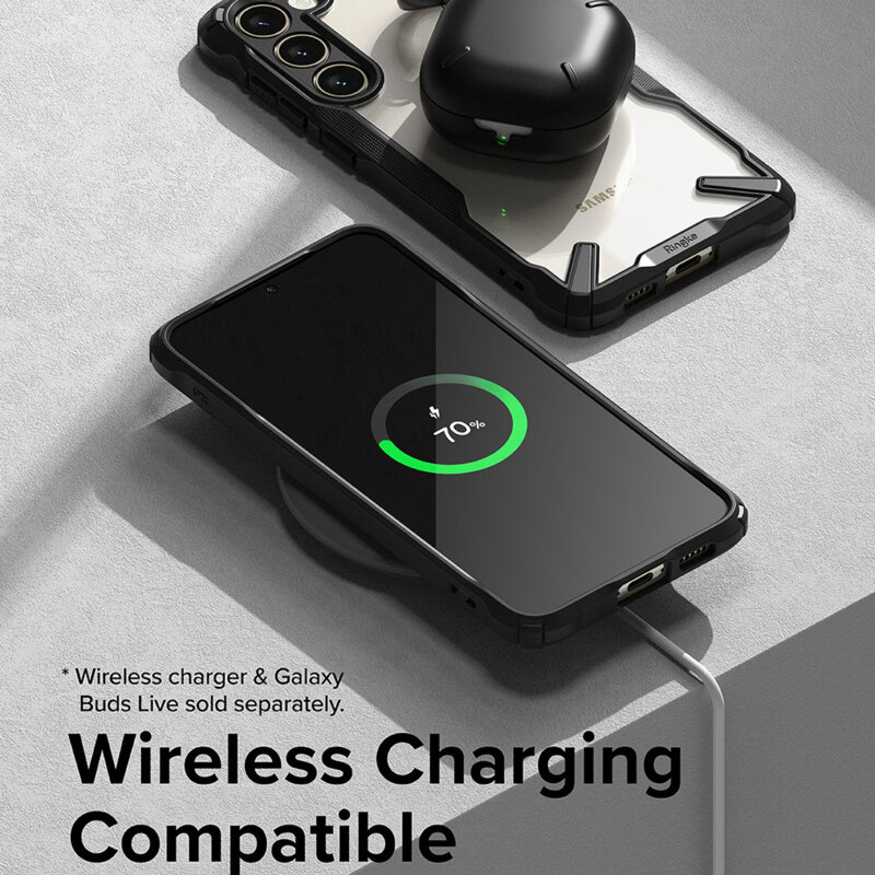 Husa Samsung Galaxy S23 Plus Ringke Fusion X Design, camo black