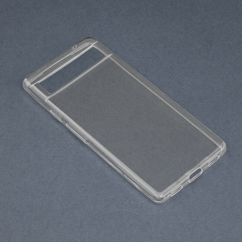 Husa Google Pixel 6a Techsuit Clear Silicone, transparenta