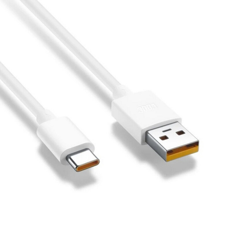 Cablu SuperVOOC Type-C Oppo 65W, 4A, 1m alb, bulk