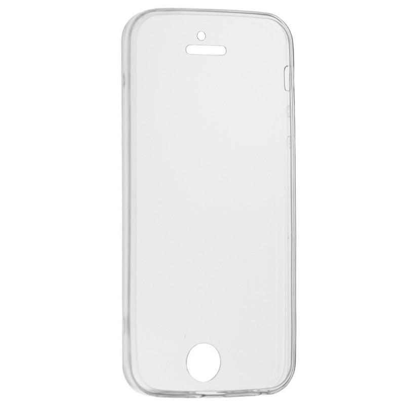 Husa iPhone SE, 5, 5S TPU UltraSlim 360 Transparent