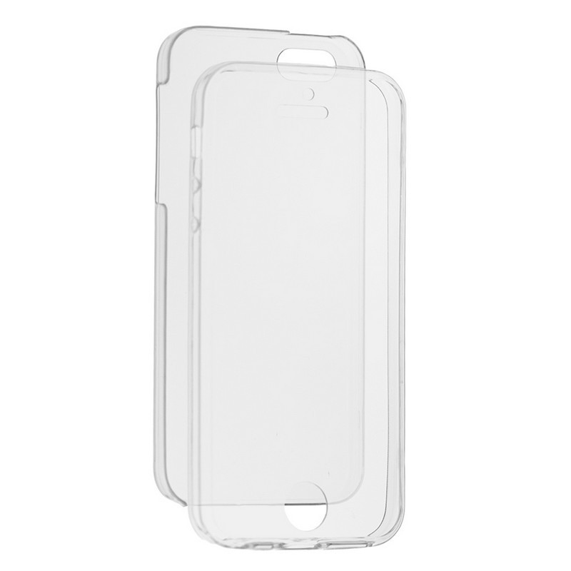 Husa iPhone SE, 5, 5S TPU UltraSlim 360 Transparent