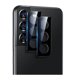 [Pachet 2x] Folie sticla camera Samsung Galaxy S22 5G ESR Lens Protector, negru