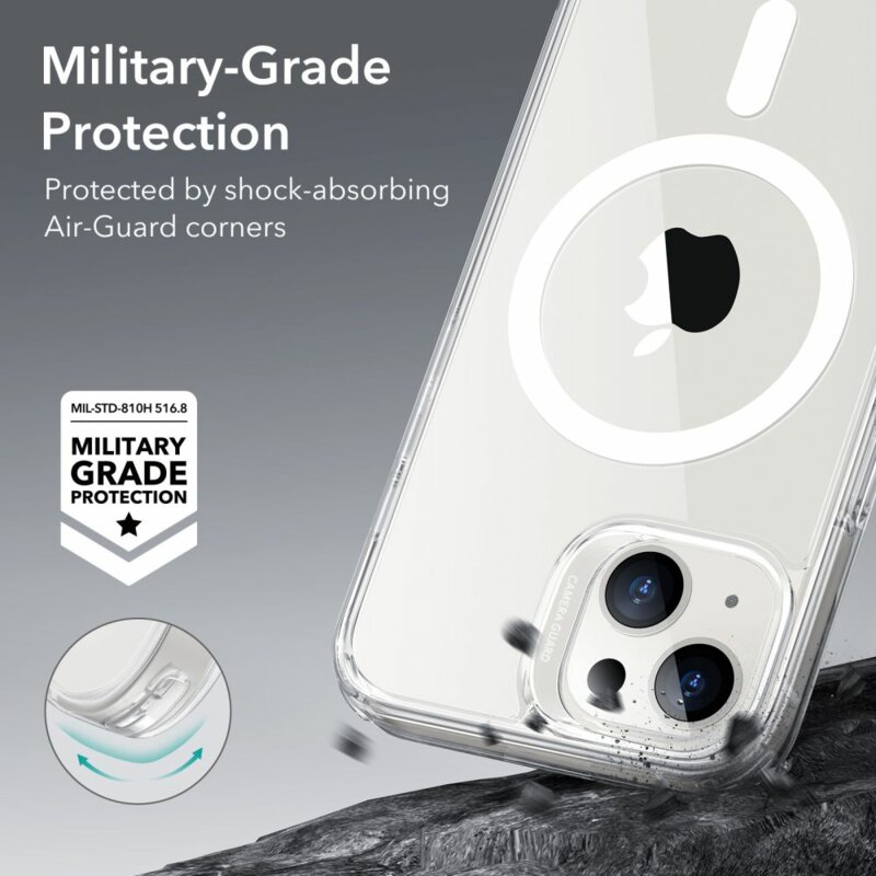 Husa iPhone 14 / iPhone 13 ESR Classic Hybrid HaloLock, transparenta