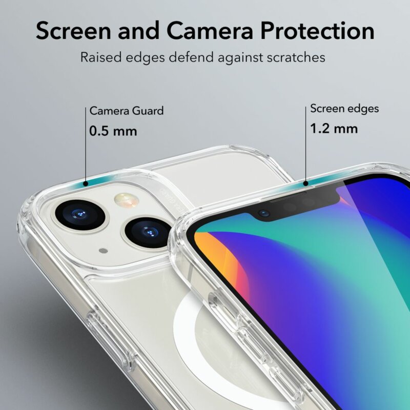 Husa iPhone 14 Plus ESR Classic Hybrid HaloLock, transparenta