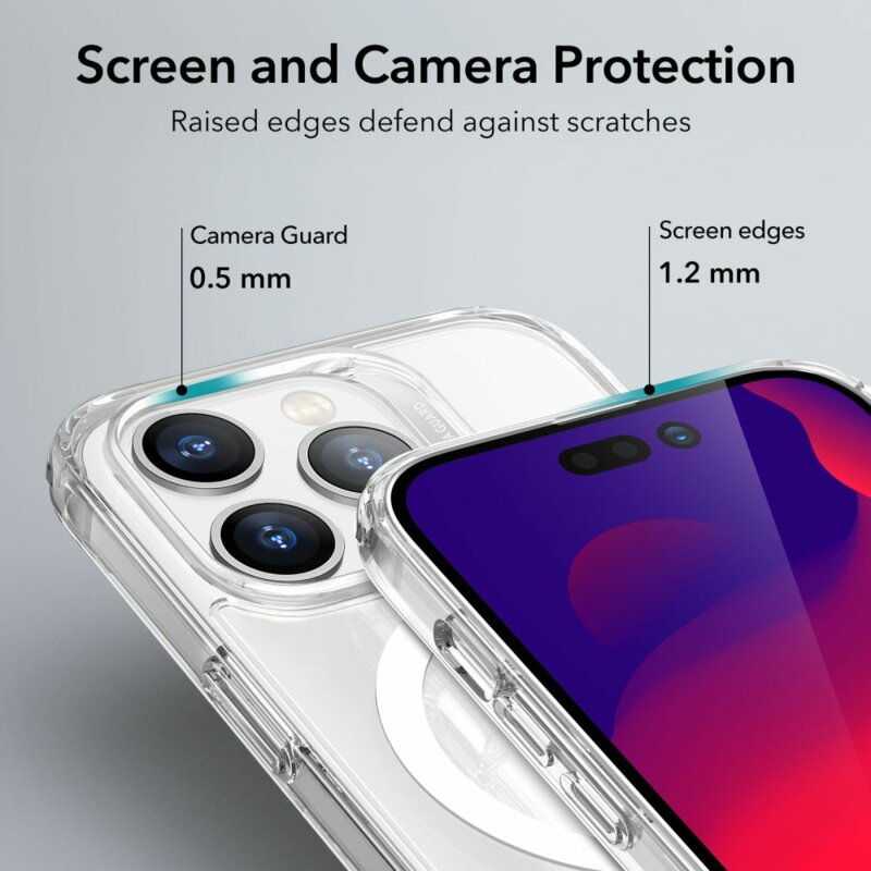 Husa iPhone 14 Pro Max ESR Classic Hybrid HaloLock, transparenta