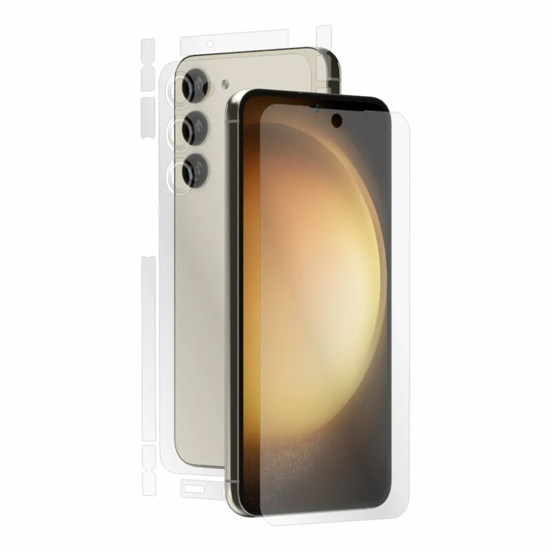 Folie 360° Samsung Galaxy S23 Plus Alien Surface ecran, spate, laterale, camera, transparenta
