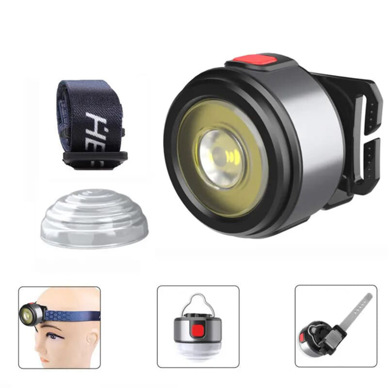 Lanterna LED pentru cap cu lumina rosie/alba Techsuit HL-B-01