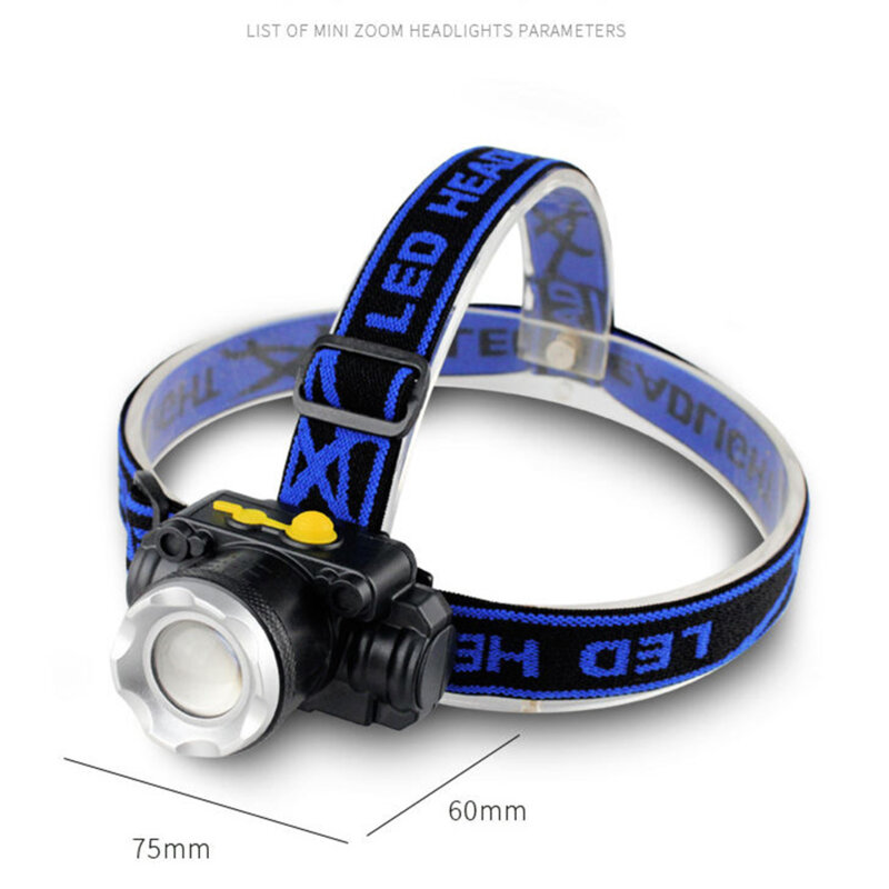 Lanterna cap LED T6 profesionala reincarcabila Techsuit, HL-A-05